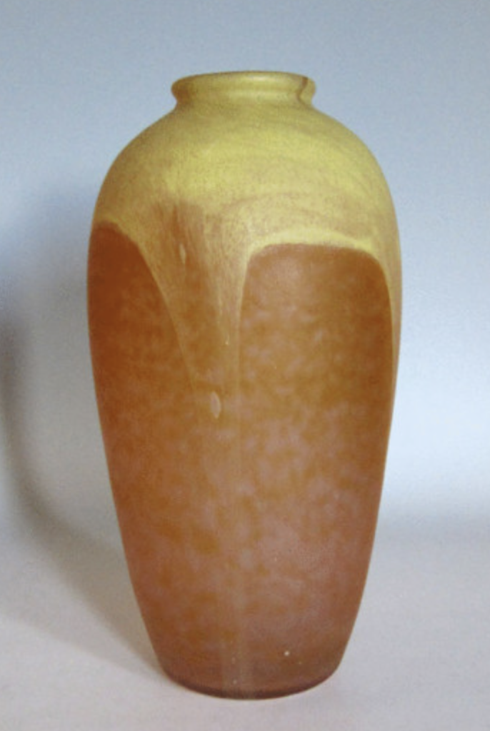 Schneider overlay vase